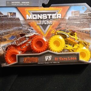 Monster Jam Zombie vs El Toro Loco  Trucks